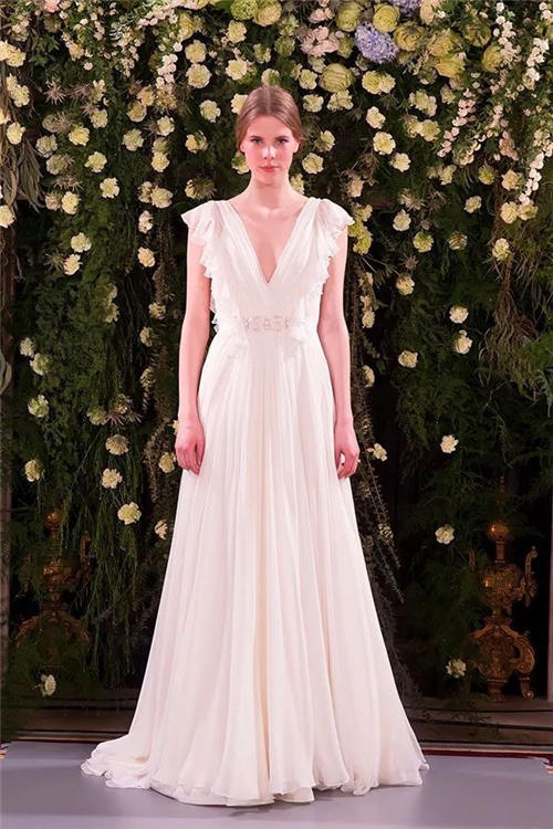 阿嬌的婚紗是什么牌子 Jenny Packham2018出嫁