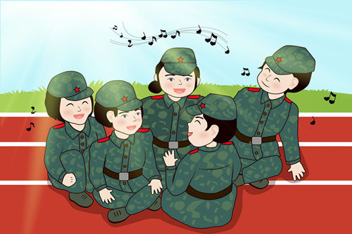 大學(xué)軍訓(xùn)歌曲大全 軍訓(xùn)歌曲歌詞