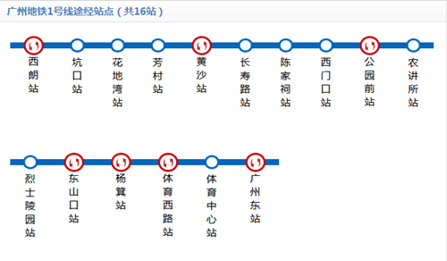 廣州地鐵1號(hào)線路圖2019 廣州地鐵線路圖最新