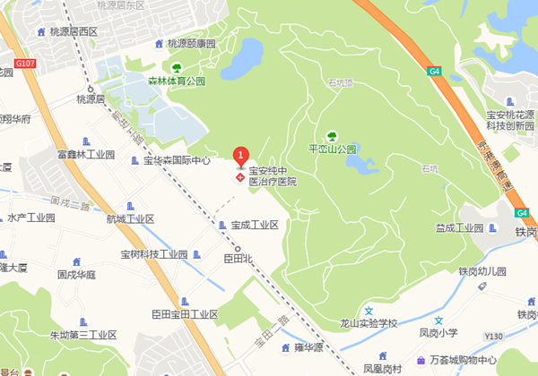 深圳市寶安純中醫(yī)治療醫(yī)院地址及乘車路線