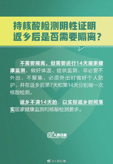 2021春節(jié)返鄉(xiāng)新規(guī)政策匯總!春節(jié)返鄉(xiāng)注意事項