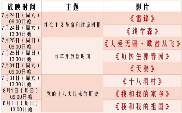 2021年深圳圖書館紅色電影免費(fèi)預(yù)約開放