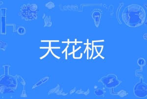 天花板網(wǎng)絡用語是什么意思